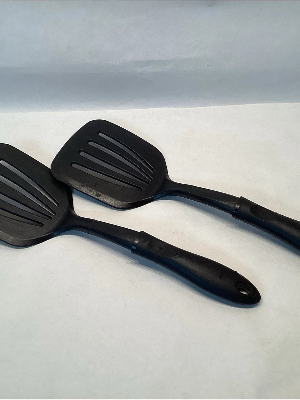 2 Nylon Turner Slotted Heat Resistant Kitchen Utensil Spatula Sizes 12.5” USA